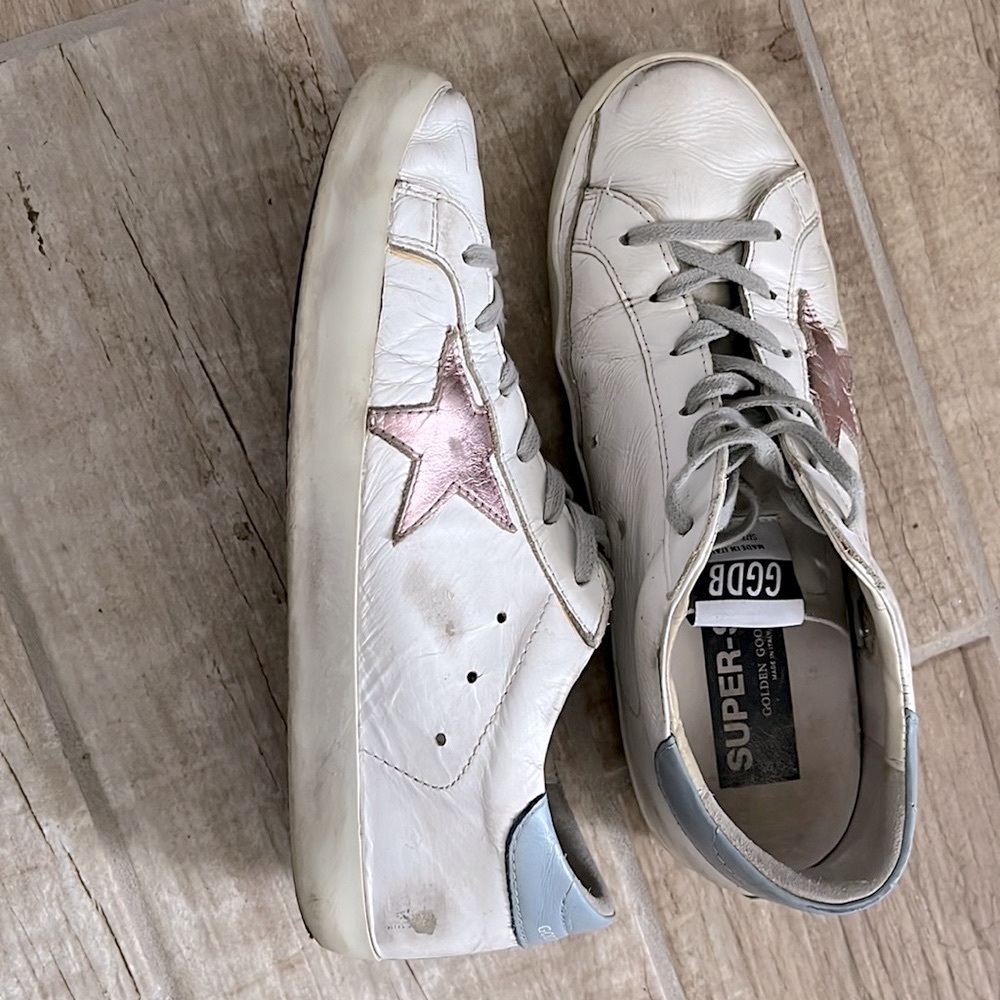 Golden Goose "SuperStar" Private Edition Sneakers (Size 40)